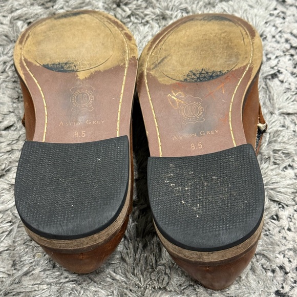 Aston Grey Collection Jeran Mens Size 8.5 Brown Genuine Leather Loafers main image 5